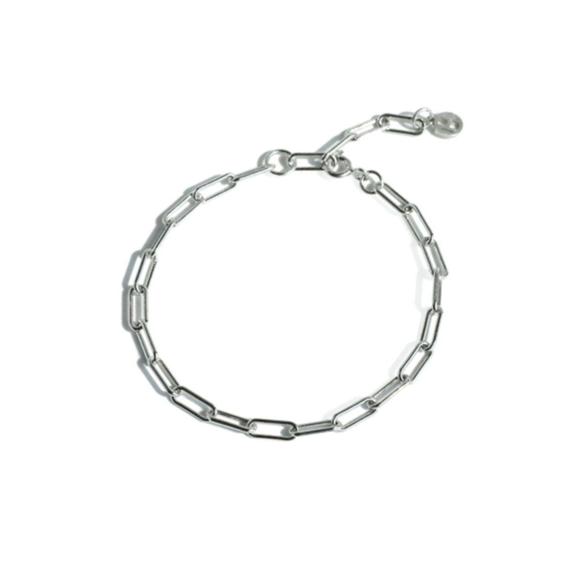 [silver] connect chain bracelet