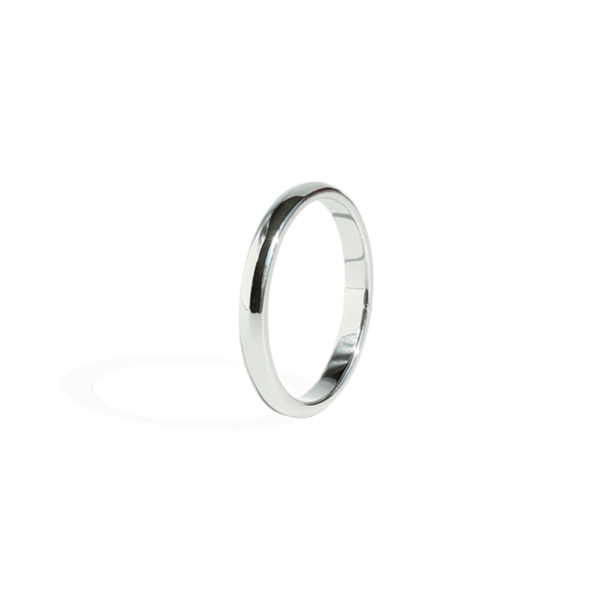 [silver] soft round ring