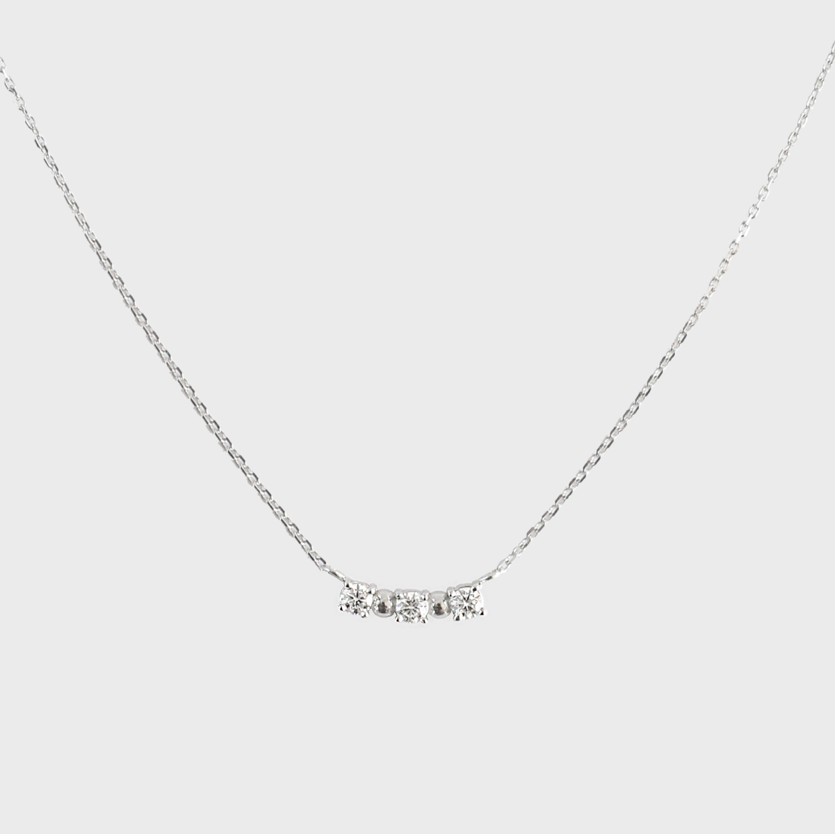 [silver] sparkle moment necklace