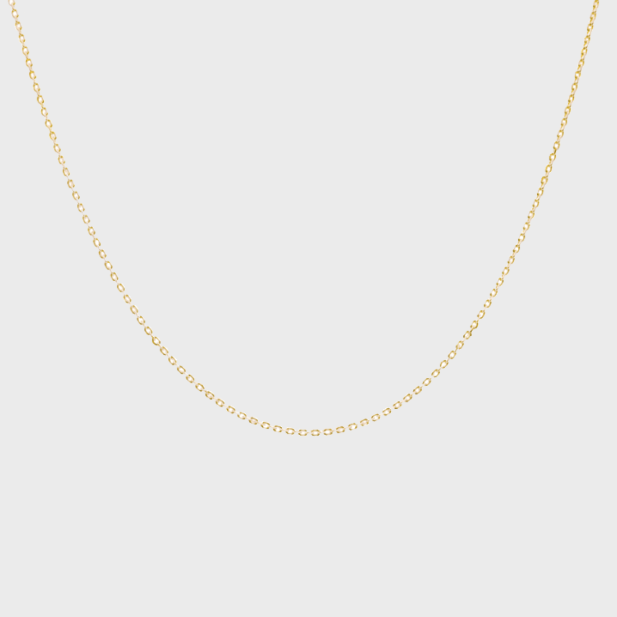 [14K] basic chain necklace